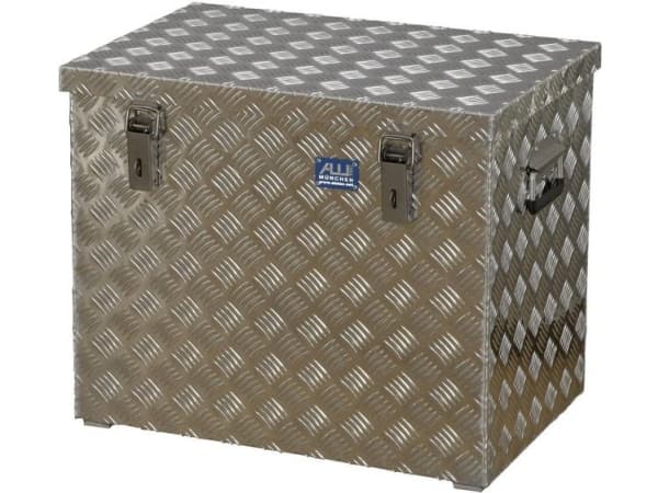 ALUTEC R 120, Förvaringslåda, Gjuten aluminium, Rektangulär, Gjuten aluminium, Mönstrad, Gjuten aluminium