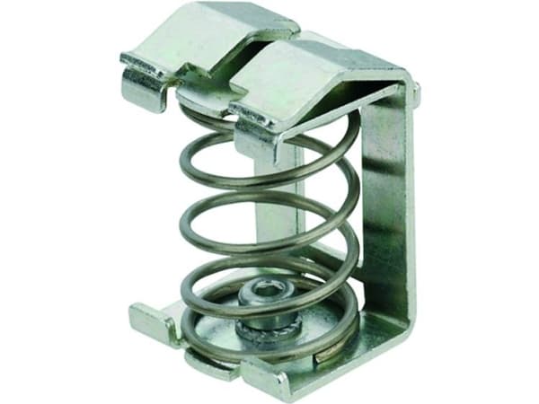 Weidmüller KLBUE 10-20 SC, Clamping yoke, 10 stykker, Stål, Sølv, 23,6 mm, 40 mm
