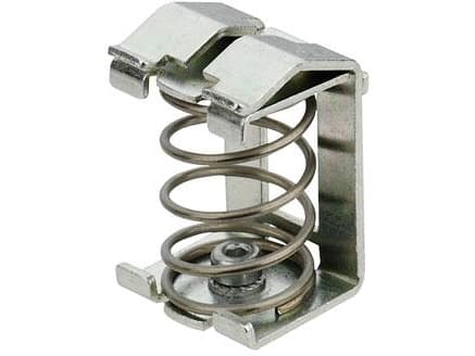 Weidmüller KLBUE 10-20 SC, Clamping yoke, 10 stykker, Stål, Sølv, 23,6 mm, 40 mm