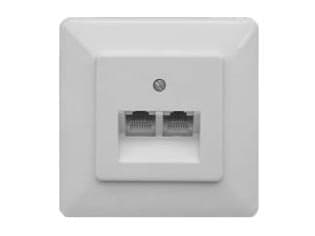 ZE Kommunikationstechnik 1-628.03.8.00, Vit, 80 mm, 80 mm, 32 mm