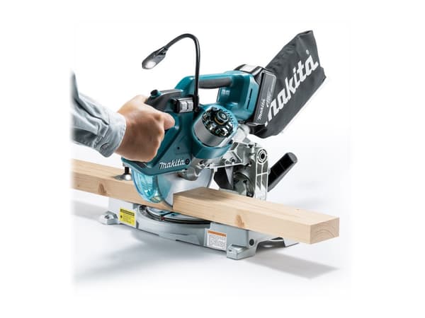 Makita DLS600 - Liukukarsintasaha - akkukäyttöinen - 165 mm - ei akkua - 18 V - SOLO