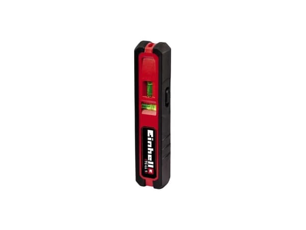 Einhell 4006825616217, 5 m, 20 m, Linje-/punktnivå, Sort, Röd, 110 mm, 200 mm