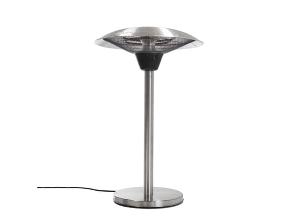 HORTUS Terrassevarmer bordmodel 900/1200/2100 W, HA, sølv (211-360)