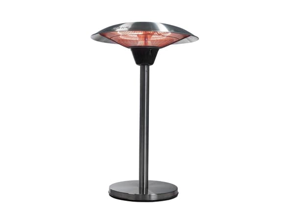HORTUS Terrassevarmer bordmodel 900/1200/2100 W, HA, sølv (211-360)