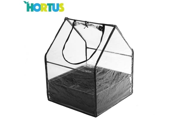 HORTUS Mini växthus med botten 65x65x85 cm (211-180)