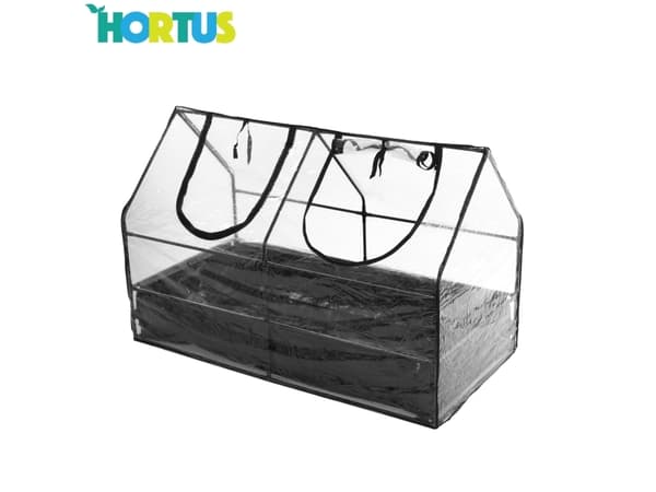 HORTUS Mini växthus med botten 130x65x85 cm (211-181)