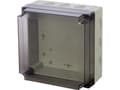 Pikkukuva 1 / 5: Fibox PCM 175/100 T Seinäasennuskotelo, asennuskotelo 180 x 180 x 100 Polykarbonaatti Harmaanvalkoinen (RAL 7035) 1 kpl 1 kpl