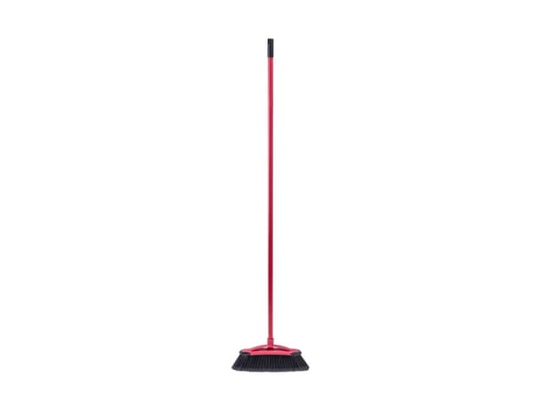 Vileda 143783, Innendørs, Sort, Grå, Rød, Myk/hard bust, Polyetylentereftalat (PET), 86 cm, 130 cm