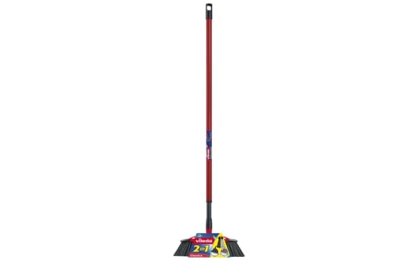 Vileda 143783, Innendørs, Sort, Grå, Rød, Myk/hard bust, Polyetylentereftalat (PET), 86 cm, 130 cm