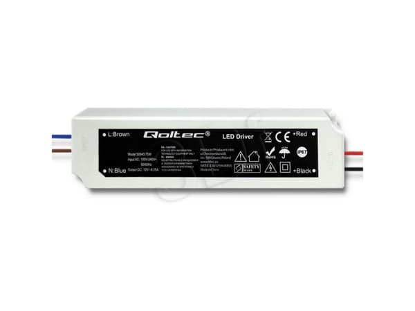 Qoltec - LED-driver - 75 watt - 6.25 A