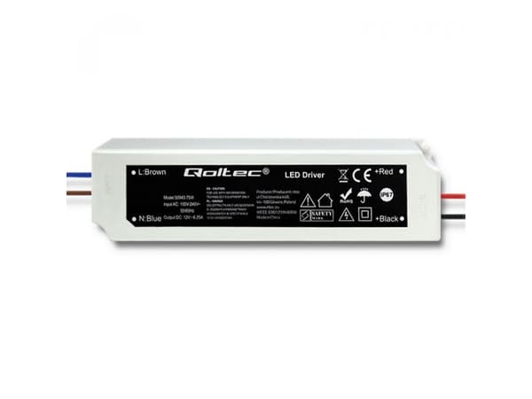 Qoltec - LED-driver - 75 watt - 6.25 A