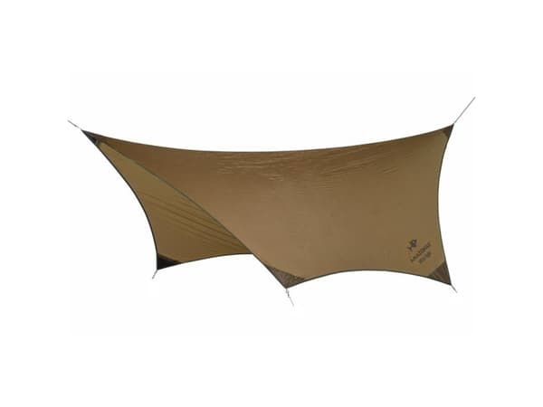 AMAZONAS Adventure Ultra-Light Tarp, Tarp, Brun, Nylon, 3400 mm, 1680 mm, 308 g