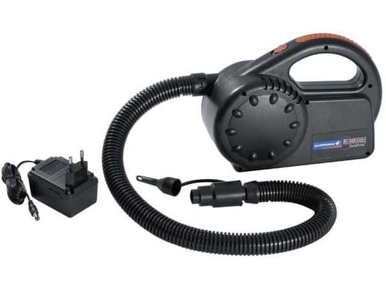 Campingaz Quickpump, 0,039 stang, 600 l/min, Svart, Batteri, 30 min, 230 mm