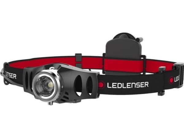 Led Lenser H3.2, Taskulamppu otsanauhalla, Musta, Punainen, Metalli, Muovi, IPX4, -20 - 40 °C, LED
