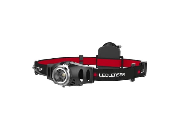 Led Lenser H3.2, Taskulamppu otsanauhalla, Musta, Punainen, Metalli, Muovi, IPX4, -20 - 40 °C, LED