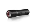 Pikkukuva 1 / 5: Led Lenser P7, Kynälamppu, Musta, Alumiini, Painikkeet, Rotaatio, IPX4, LED
