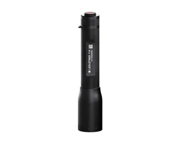 Led Lenser P3R, Penn-lommelykt, Sort, Aluminium, Knapper, Rotasjon, IPX4, LED