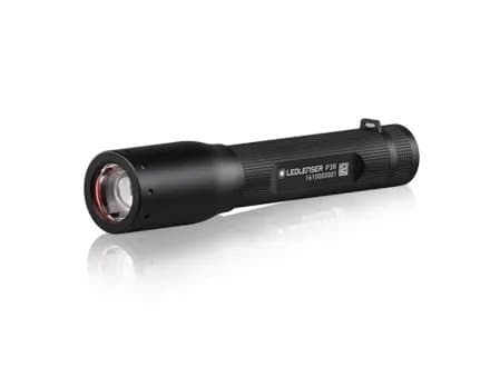 Led Lenser P3R, Penn-lommelykt, Sort, Aluminium, Knapper, Rotasjon, IPX4, LED