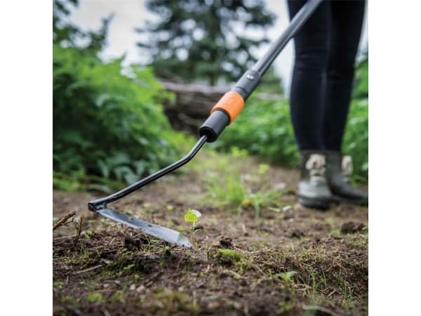 Fiskars QuikFit Hoe 3, Harauskone, Terästä, Musta, Oranssi, 130 mm, 320 mm, 241 g
