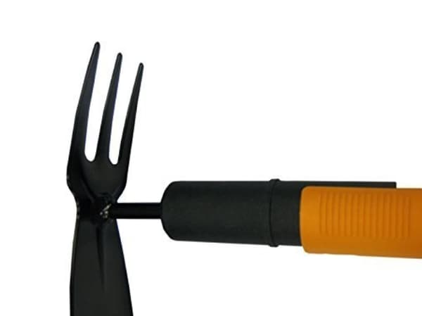 Fiskars QuikFit, Työnnä ja vedä, Terästä, Musta, Oranssi, 1 kpl, 5,5 cm