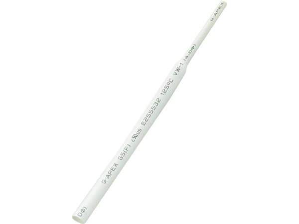 TRU COMPONENTS 1566759 Kutistusputki ilman liimaa Valkoinen 6 mm Kutistumisnopeus:2:1 10 m 10 m