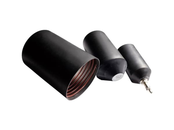 TRU COMPONENTS 1566789 Lämpökutistettava päätykappale Nimellishalkaisija (ennen kutistumista): 20 mm 1 kpl