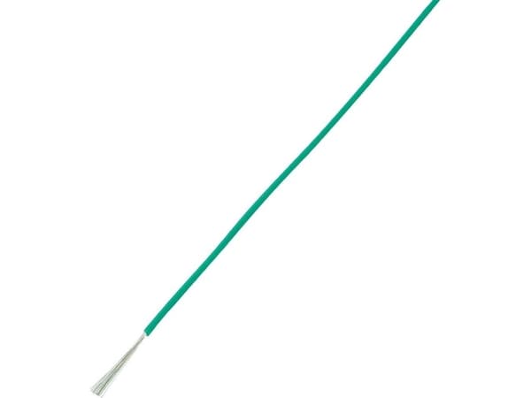 TRU COMPONENTS 1566838 Lanka LiY 1 x 0,75 mm² vihreä, keltainen 10 m