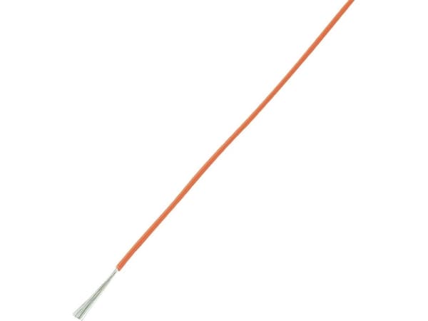 TRU COMPONENTS 1566839 Wire LiY 1 x 1 mm² Röd 10 m