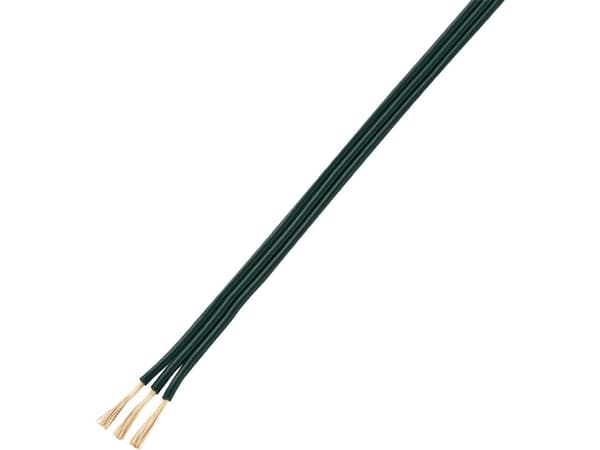 TRU COMPONENTS 1566991 Tråd 3 x 0,75 mm² Svart 20 m