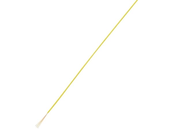TRU COMPONENTS 1567798 Wire LiFY 1 x 0,25 mm² Yellow 25 m