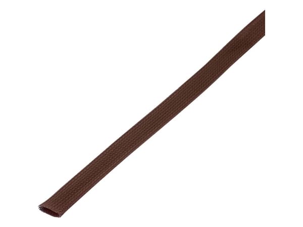 TRU COMPONENTS 1568185 CBBOX3037-BN Strømpeflexslange Brun PET 30 til 37 mm 5 m