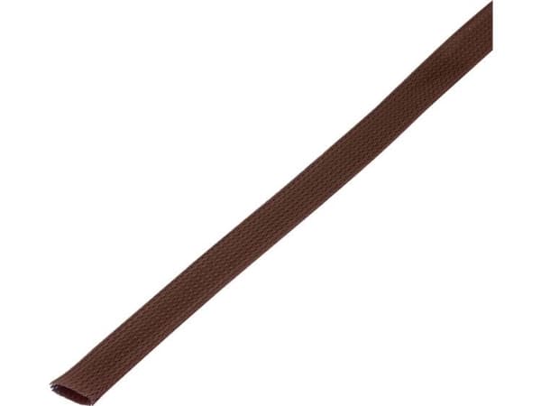 TRU COMPONENTS 1568185 CBBOX3037-BN Strømpeflexslange Brun PET 30 til 37 mm 5 m