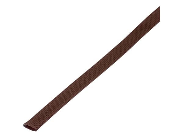 TRU COMPONENTS 1568185 CBBOX3037-BN Strømpeflexslange Brun PET 30 til 37 mm 5 m