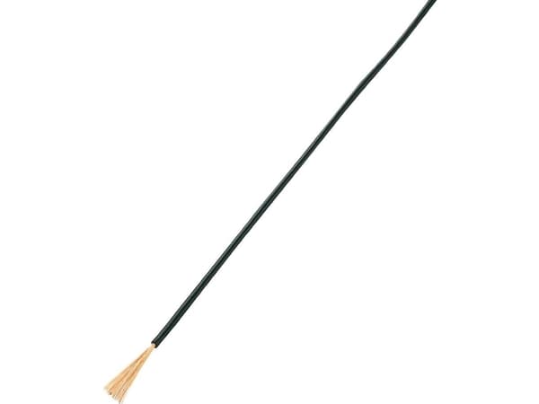 TRU COMPONENTS 1570369 Wire LiFY 1 x 1,50 mm² Svart 10 m