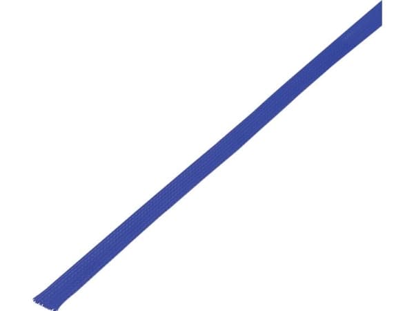 TRU COMPONENTS 1572531 CBBOX0612-BL Strømpeflexslange Blå PET 6 til 12 mm 10 m
