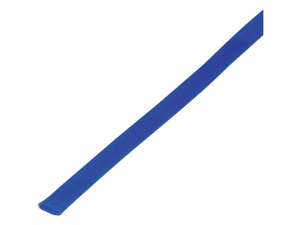 TRU COMPONENTS 1572534 CBBOX2028-BL Strømpeflexslange Blå PET 20 til 28 mm 5 m