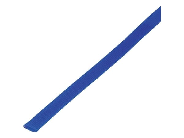 TRU COMPONENTS 1572534 CBBOX2028-BL Strømpeflexslange Blå PET 20 til 28 mm 5 m