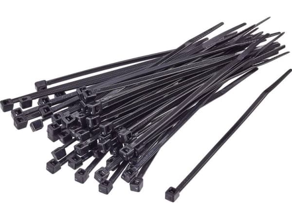 TRU COMPONENTS 1592800 TC-CVR150SBK203 Kaapelinside 150 mm 2,50 mm Musta UV-stabiloitu 100 kpl