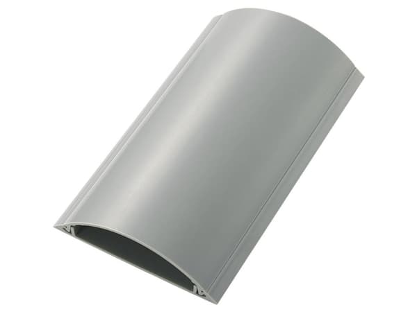 TRU COMPONENTS kaapelisilta 1592926 PVC Harmaa Kanavien lukumäärä: 1 1000 mm Sisältö: 1 kpl