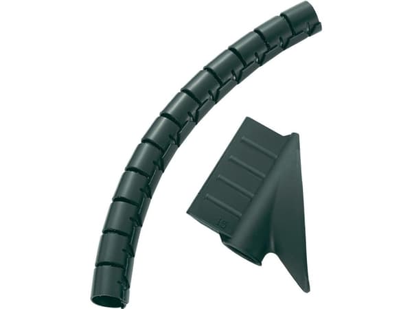 TRU COMPONENTS TC-MX-KLT15BK203 Spiralslang 15 mm (max) Svart 5 m