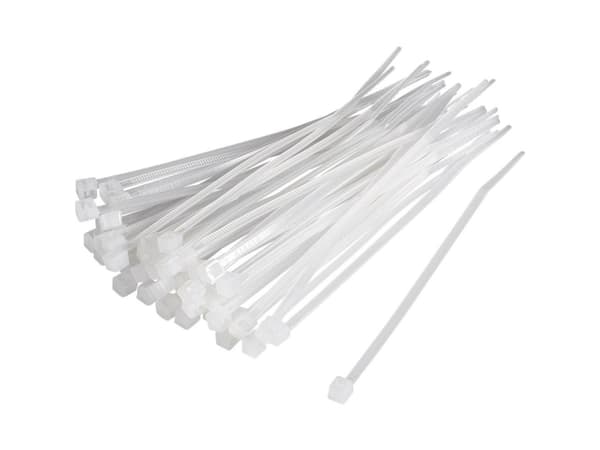 TRU COMPONENTS 1593681 TC-CV250203 Kabelbinder 250 mm 4,80 mm Natur 100 kpl TRU COMPONENTS 1593681 TC-CV250203 Kabelbinder 250 mm 4,80 mm Natur 100 k