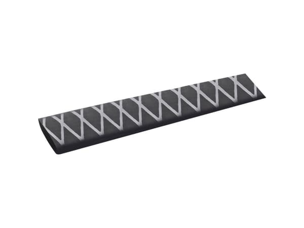 TRU COMPONENTS 1570904 Kutistusputki ilman liimaa Musta 20 mm 10 mm Kutistumisnopeus:2:1 1 m 1 m
