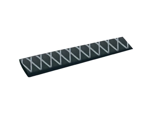 TRU COMPONENTS 1570904 Kutistusputki ilman liimaa Musta 20 mm 10 mm Kutistumisnopeus:2:1 1 m 1 m