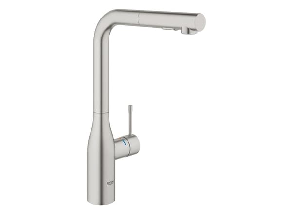 GROHE Essence, Baderomsvask, Kran-håndtak, 1/2", Rustfritt stål