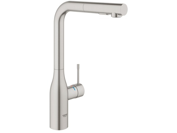 GROHE Essence, Kylpyhuoneen lavuaari, Vipukahvat, 1/2", Ruostumaton teräs