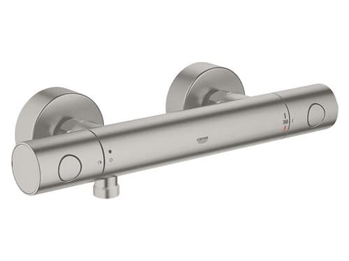 Grohe GRT 1000 Cosmo termodusj - Term.bat. for brs., Co- StarLight krom veggmontert 34065DC2