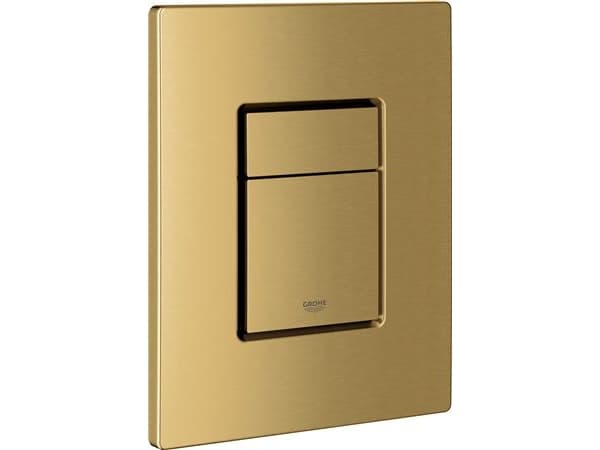 Grohe Skate Cosmopolitan Toalett spyleplate - Børstet messing