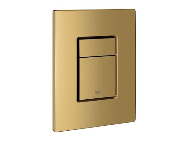 Grohe Skate Cosmopolitan Toalett spyleplate - Børstet messing