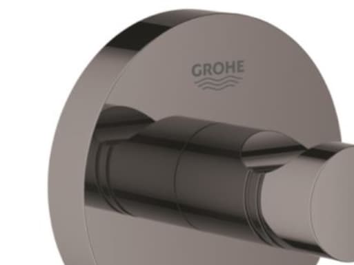 Grohe Essentials handdukskrok i metall - Polished Hard Graphite