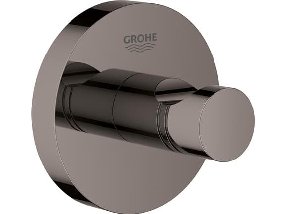 Grohe Essentials handdukskrok i metall - Polished Hard Graphite